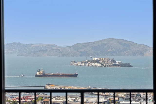 999 Green St Unit 1403, San Francisco, CA 94133 - water view featuring mountains