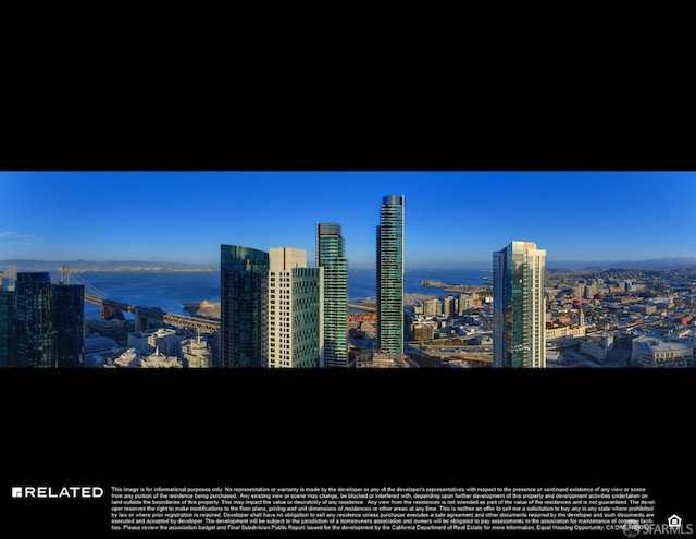 488 Folsom St Unit 4506, San Francisco, CA 94105 - view of city featuring a water view