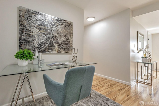 901 Teresita Blvd, San Francisco, CA 94127 - office featuring wood finished floors and baseboards