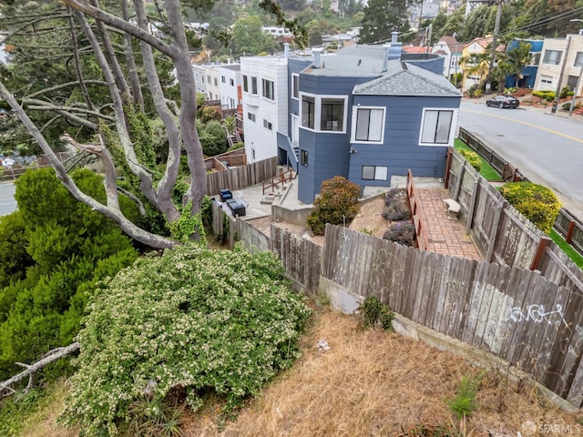 901 Teresita Blvd, San Francisco, CA 94127 - back of house featuring a fenced backyard and roof with shingles