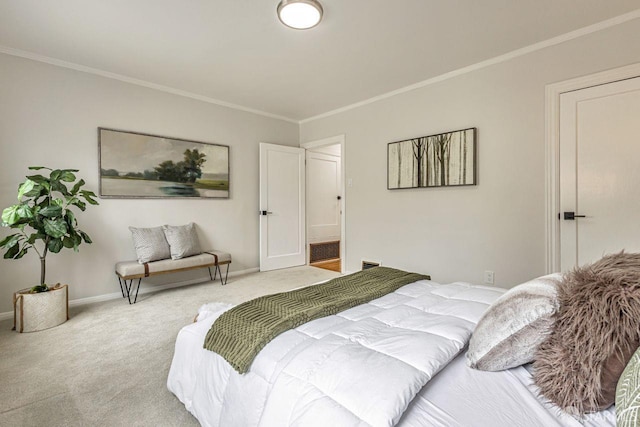 901 Teresita Blvd, San Francisco, CA 94127 - bedroom with carpet flooring and crown molding
