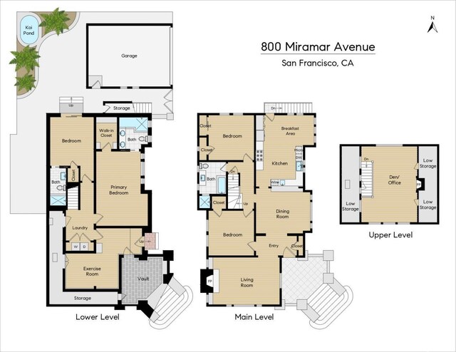 800 Miramar Ave, San Francisco, CA 94112 - floor plan / room layout
