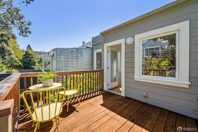 view of deck