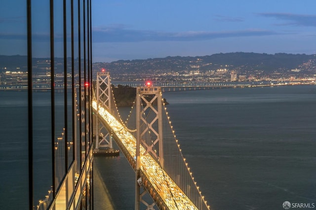 401 Harrison St Unit 45C, San Francisco, CA 94105 - water view featuring a notable bridge