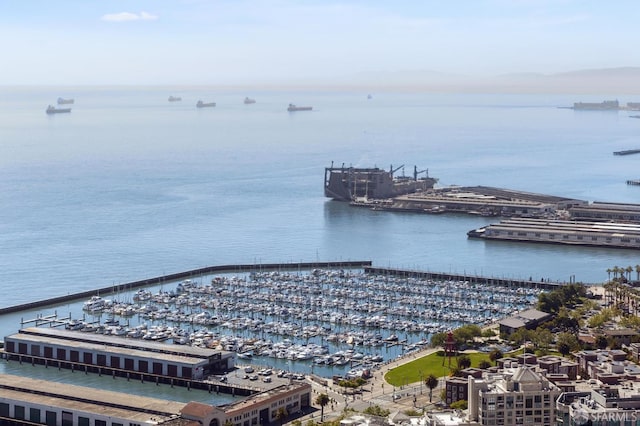 401 Harrison St Unit 45C, San Francisco, CA 94105 - water view featuring a marina