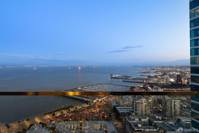 401 Harrison St Unit 45C, San Francisco, CA 94105 - water view with nearby urban area