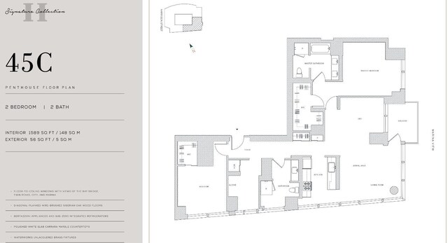 401 Harrison St Unit 45C, San Francisco, CA 94105 - room layout