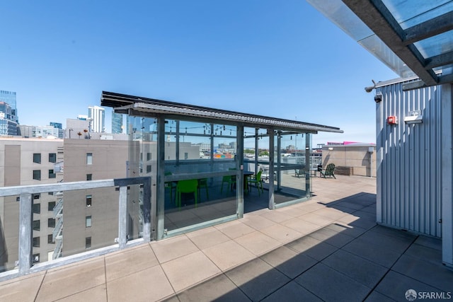 766 Harrison St Unit 403, San Francisco, CA 94107 - view of patio with a view of city