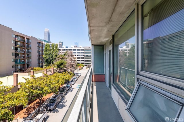 766 Harrison St Unit 403, San Francisco, CA 94107 - balcony with a view of city