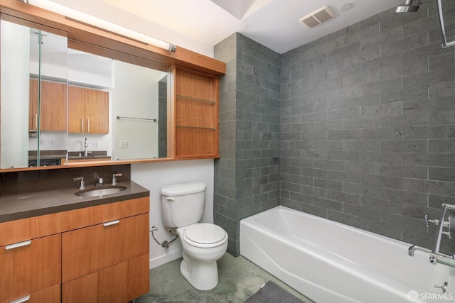 766 Harrison St Unit 403, San Francisco, CA 94107 - bathroom featuring vanity and bathtub / shower combination