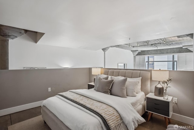 300 Beale St Unit 504, San Francisco, CA 94105 - bedroom with baseboards and wood finished floors