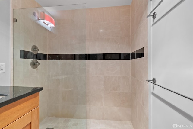 2195 Green St Unit 2, San Francisco, CA 94123 - full bathroom with a walk in shower and vanity