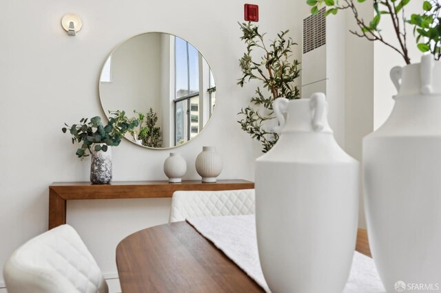 2011 3rd St Unit 6, San Francisco, CA 94107 - dining area view of a fire alarm