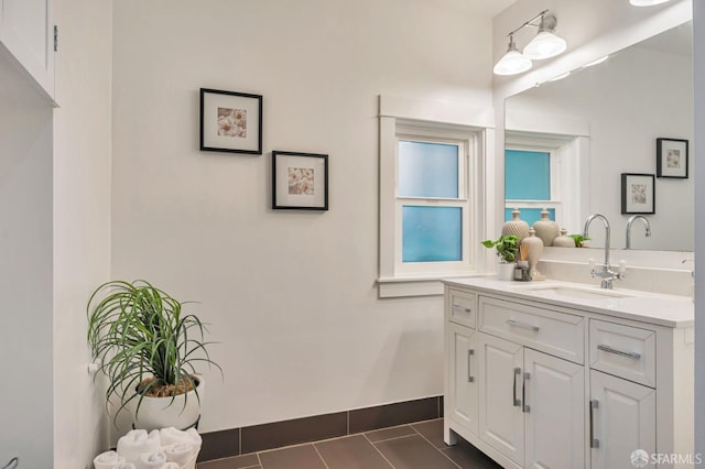 30 Eagle St, San Francisco, CA 94114 - bathroom featuring tile patterned flooring and vanity