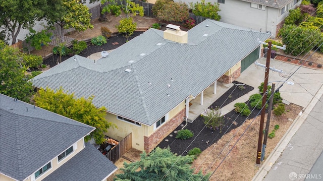 29 Woodcrest Cir, Oakland, CA 94602 - view from above of property
