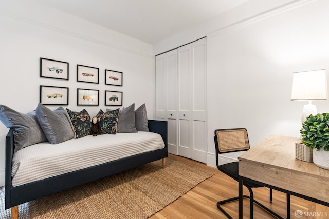 276 Funston Ave, San Francisco, CA 94118 - home office featuring wood finished floors