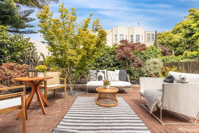276 Funston Ave, San Francisco, CA 94118 - view of patio / terrace featuring outdoor lounge area