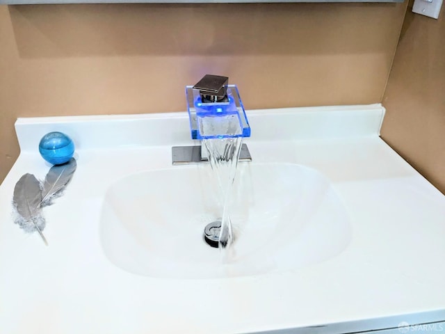 details featuring a sink