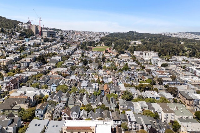 55 Downey St, San Francisco, CA 94117 - aerial view of property's location