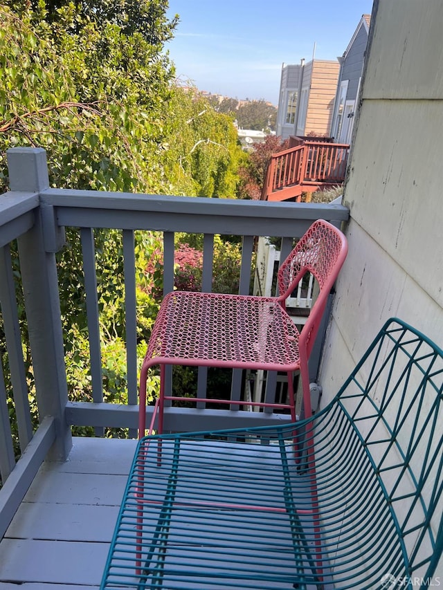 55 Downey St, San Francisco, CA 94117 - view of balcony
