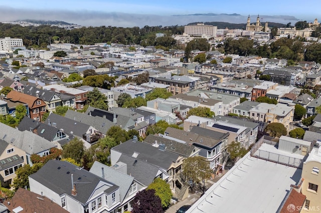 55 Downey St, San Francisco, CA 94117 - aerial view