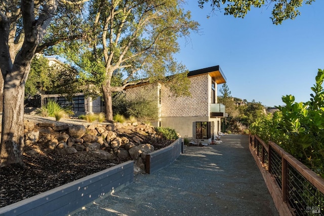view of property exterior