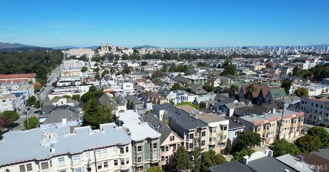 aerial view of property's location
