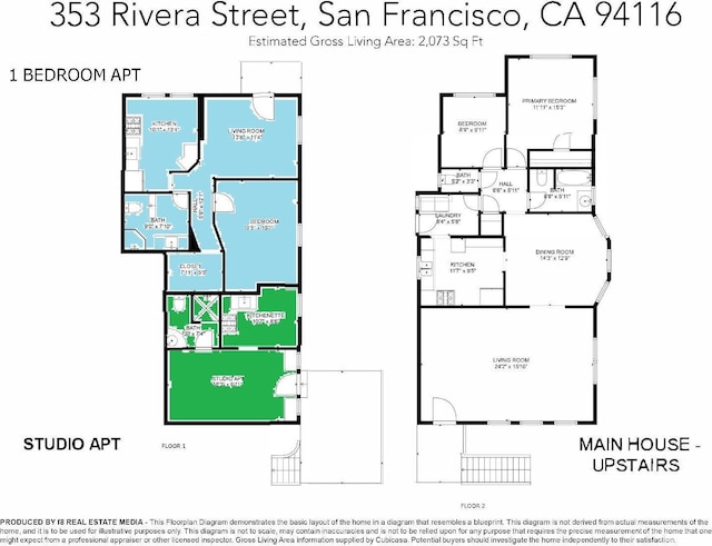 353 Rivera St, San Francisco, CA 94116 - plan