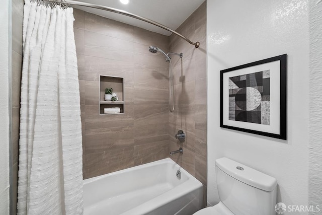 955 Ridgeview Ct Unit C, South San Francisco, CA 94080 - full bath with shower / bath combo with shower curtain and toilet