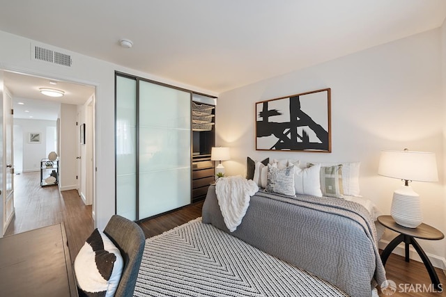 955 Ridgeview Ct Unit C, South San Francisco, CA 94080 - bedroom featuring wood finished floors and a closet