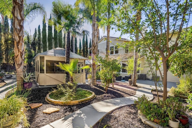 view of home's community featuring a patio area