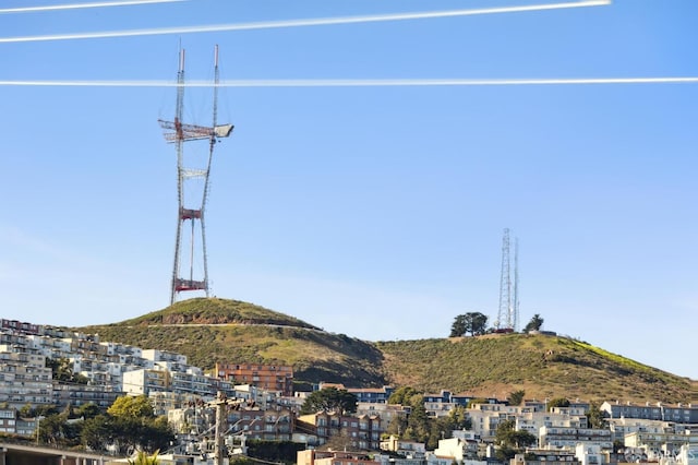 view of property's community with a mountain view