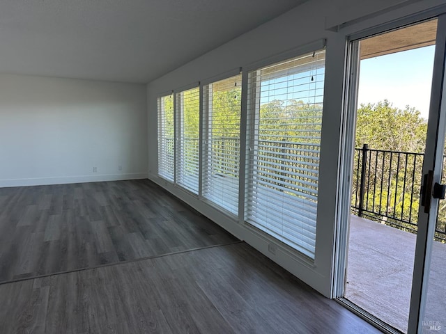 interior space featuring a wealth of natural light