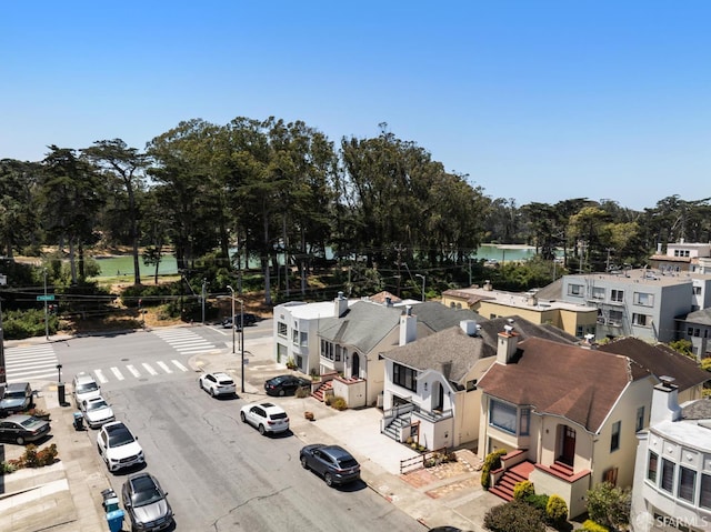 867 33rd Ave, San Francisco, CA 94121 - aerial perspective of suburban area with a tree filled landscape