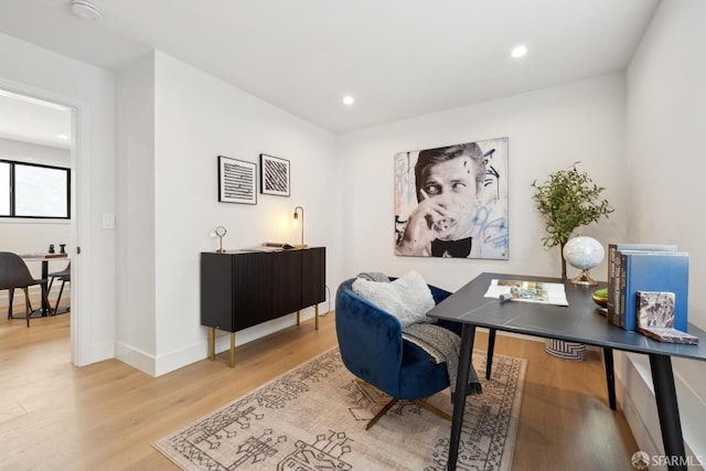 867 33rd Ave, San Francisco, CA 94121 - office space with wood finished floors, recessed lighting, and baseboards