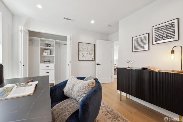 867 33rd Ave, San Francisco, CA 94121 - office featuring light wood-type flooring and recessed lighting
