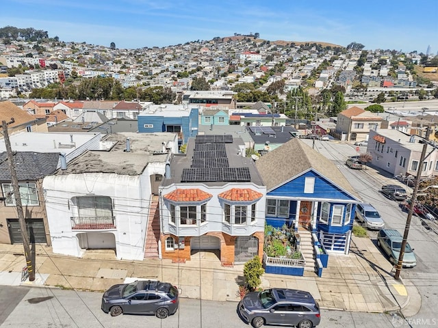 exterior space with a residential view