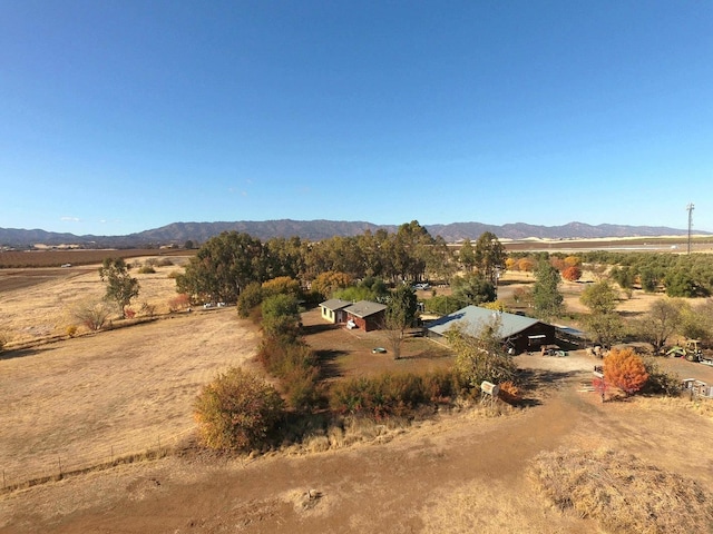 exterior space featuring a rural view