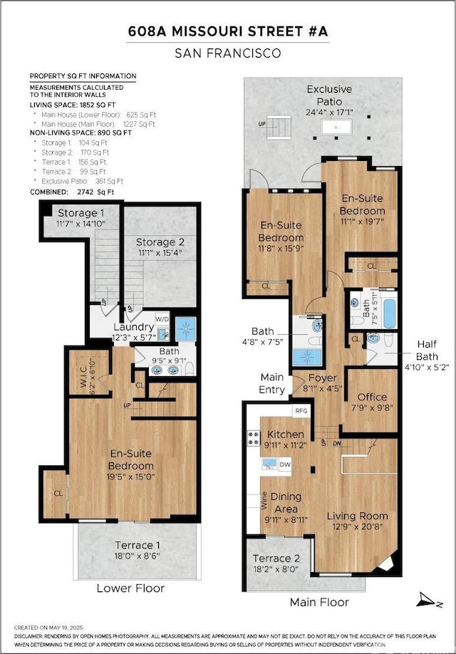 608 Missouri St Unit A, San Francisco, CA 94107 - room layout
