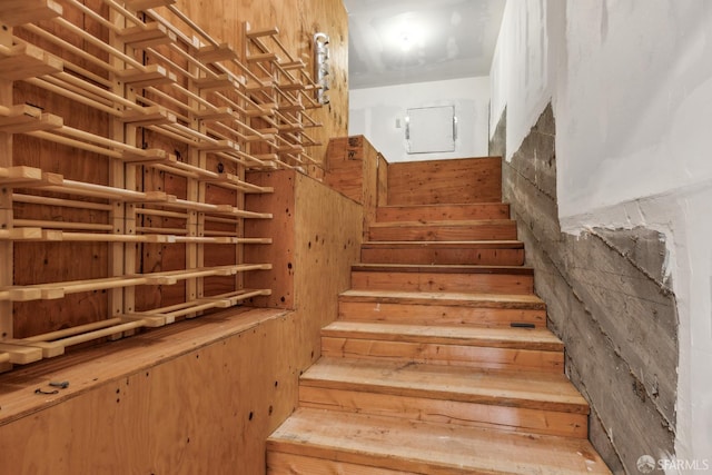 608 Missouri St Unit A, San Francisco, CA 94107 - stairs with electric panel