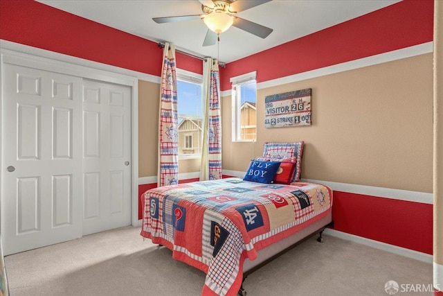 41008 Asilomar Ter, Fremont, CA 94538 - bedroom with carpet floors and a ceiling fan