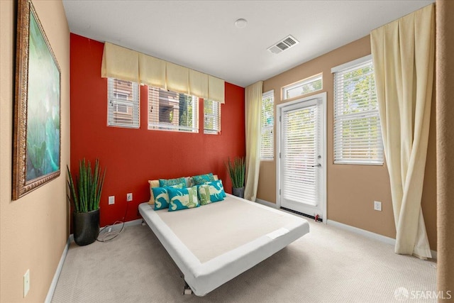41008 Asilomar Ter, Fremont, CA 94538 - bedroom featuring light colored carpet, baseboards, and access to outside