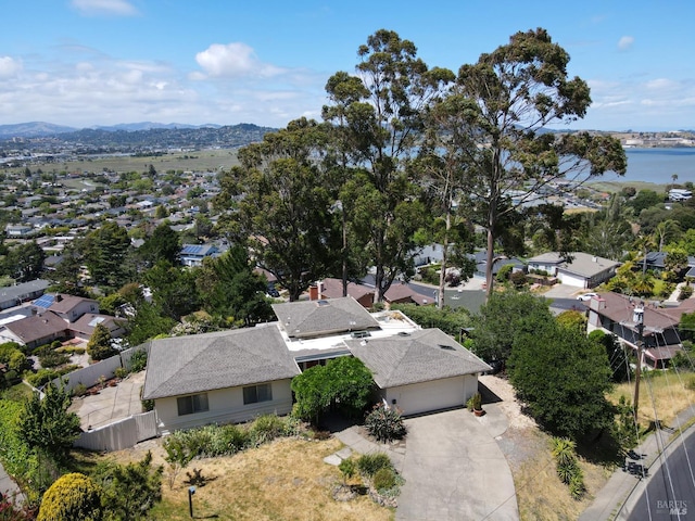 233 Prince Royal Dr, Corte Madera, CA 94925 - aerial view of residential area with a mountainous background
