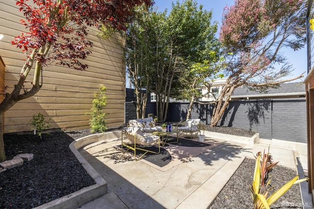 57 Niagara Ave, San Francisco, CA 94112 - fenced backyard with a patio area