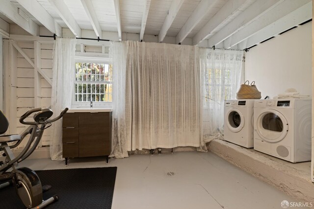 130 Cerritos Ave, San Francisco, CA 94127 - washroom featuring washing machine and dryer