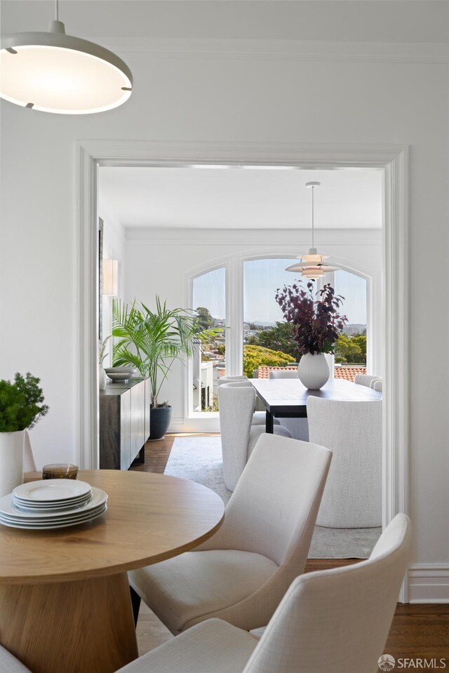 130 Cerritos Ave, San Francisco, CA 94127 - dining room with dark wood-style floors