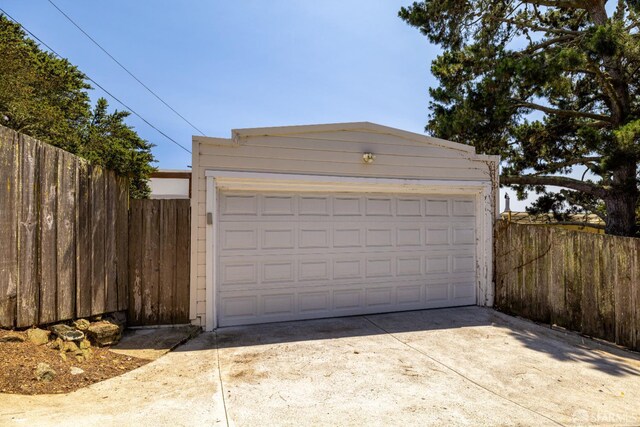 130 Cerritos Ave, San Francisco, CA 94127 - view of detached garage
