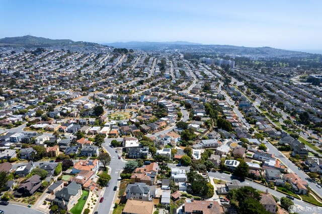 130 Cerritos Ave, San Francisco, CA 94127 - view of property location with a mountainous background and nearby suburban area