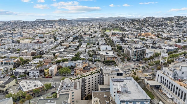 8 Buchanan St Unit 202, San Francisco, CA 94102 - drone / aerial view of a mountainous background