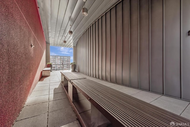 view of sauna / steam room